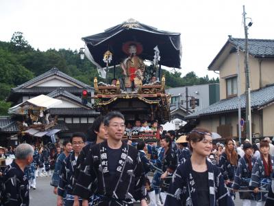 村上大祭－おしゃぎり巡行（10番小国町）