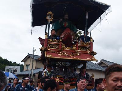 村上大祭－おしゃぎり巡行（12番肴町）