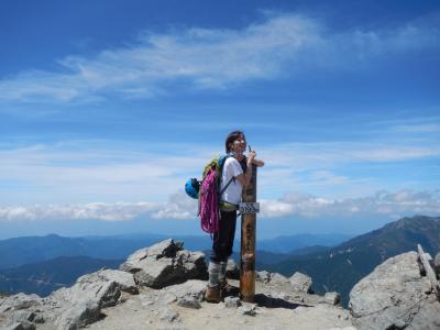 ギリギリ山ガ～ル　登る女シリ～ズ　北岳バットレス　４１歳最高のＢirthday！！　２０１３・８月１６日～１８日