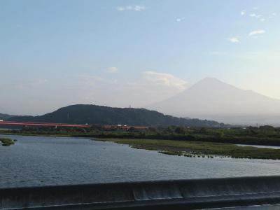 自転車でウロウロ…　２０１３．０８．２２　=３日続けて富士山が見えた！=