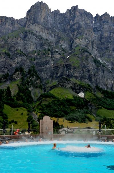 2013年スイス滞在記（１８）　ロイカーバートで2回目のスイスの温泉を楽しむ