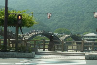 子連れで初めての岡山・広島旅行（2013年夏旅Part4）～おまけの山口・ひょいっと錦帯橋&水遊び～