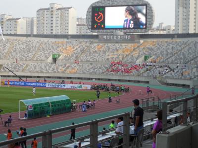 [2013東アジア杯]Ａ代表×豪州・なでしこ×北朝鮮[水原弾丸・華城競技場]