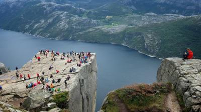 ノルウェー　ソグネフィヨルド/リーセフィヨルド