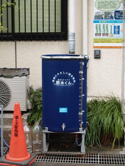 散水装置付プランター「水やりくん」−横浜市栄土木事務所