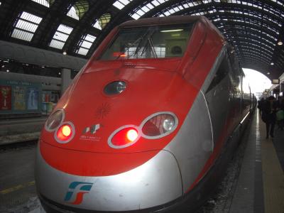 北イタリア鉄道の旅 フレッチャ・ロッサでミラノに日帰り