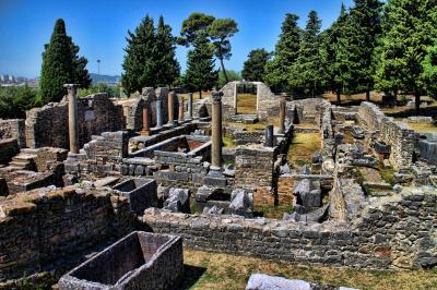 2013夏中欧8カ国の旅:36.スプリットのエクスカーション:サロナ遺跡