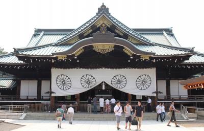 ドイツへ旅立つ前に2度目の靖国神社参拝