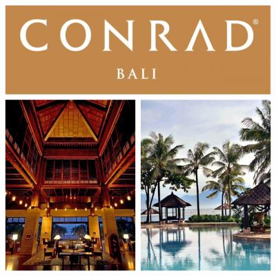 《２》　2013 コンラッド・バリ　（インド洋を一望・極上のリゾート内）