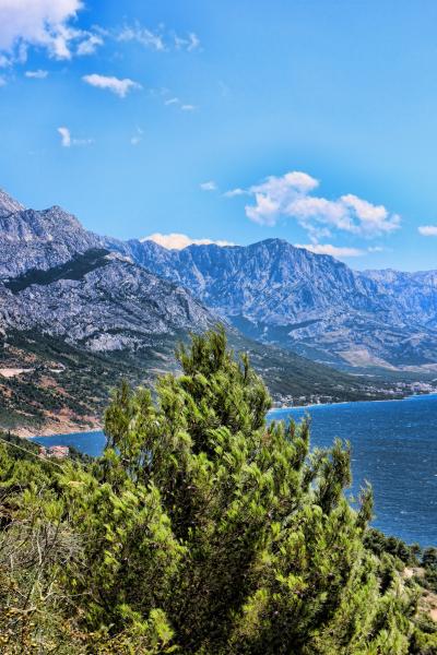 2013夏中欧8カ国の旅:37.沿岸リゾートの街、マカルスカ