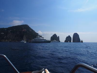 南イタリア　2013夏　青の洞窟　第二弾　～海からチャーター船でアプローチ～　＆　カプリ島一周クルーズ