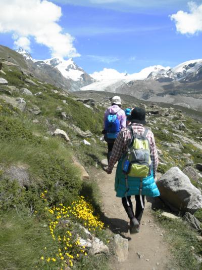 スイス・フランス　アルプス３大名峰ハイキングの旅③～ツェルマット･シャモニー～