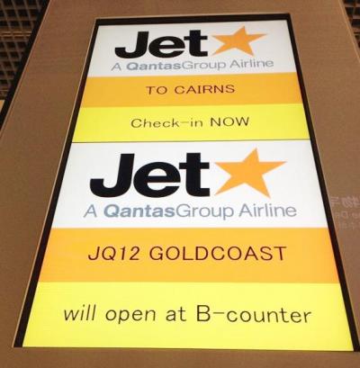 JET ジェットオーストラリアサイン