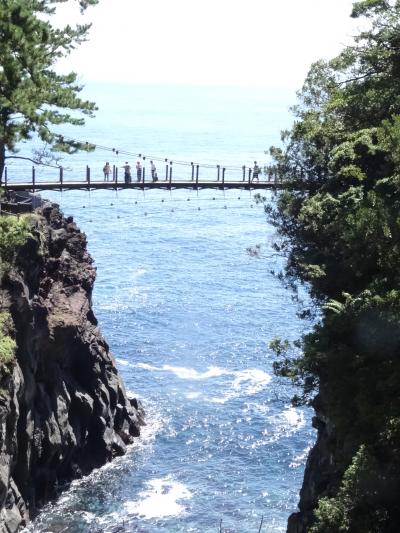 国立公園城ケ崎~大室山へ 夏休み終盤想い出づくり