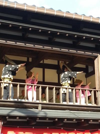 夏の終りの北陸ふたり旅(1)金沢～富山～越中八尾「おわら風の盆」を訪ねる