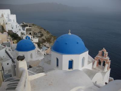 ギリシャ＆エーゲ海クル～ズ１０日間。o○　（８）憧れのサントリーニ島！