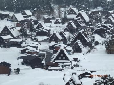 冬の信州・飛騨の旅＜２＞　（下呂温泉・高山・白川郷）