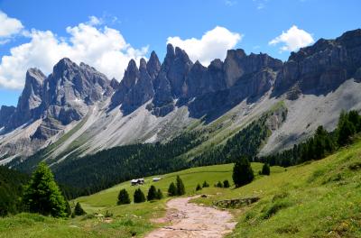 絶景のトレッキング フネス~プログレス小屋~マッダレーナ 写真集で見た光景~チロル・ドロミテから水の都ヴェニスまで~