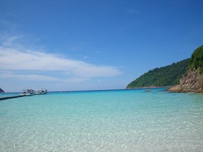 青い海と白砂の美しいビーチリゾート～マレーシア・レダン島～