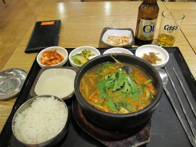 韓国31回目　～仁川空港での食事～