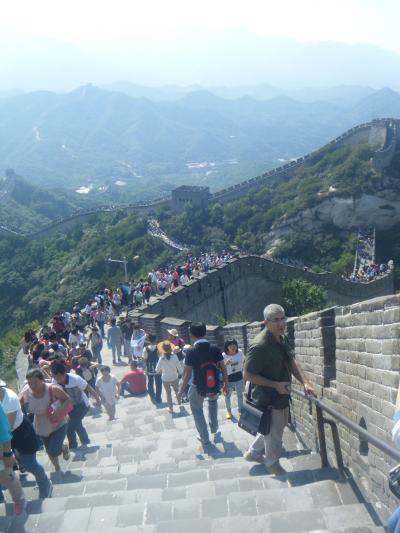 列車で万里の長城行ってきました