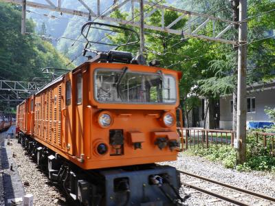 富山にいつづけ４日間黒部峡谷トロッコ列車の旅