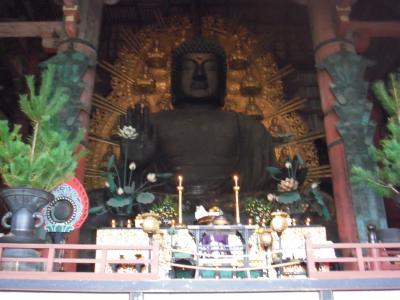 台風の奈良旅行