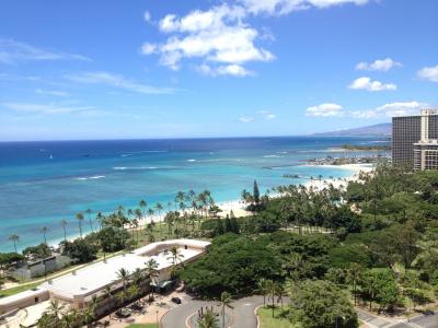 姉妹でHawaii旅行2013☆今回はトランプに宿泊～1日目・出発～