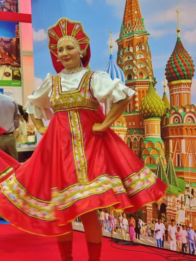 旅博3/7 ロシア・イエメンの民俗舞踊ショー　☆国際色豊かなステージで