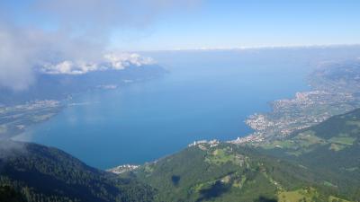 ２０１３年スイス（０９）　ようやく山じゃぁ！！ ～ Les Rochers-de-Naye