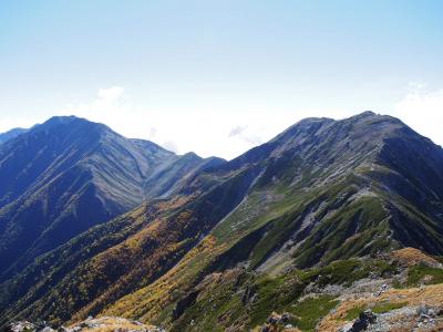 秋の南アルプス/椹島～荒川三山～赤石岳周回　☆②3,000m級の稜線　ﾟ+.ヽ(´∀｀*)ﾉ ﾟ+.ﾟ