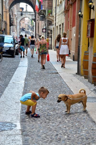 現代のジュリエットが駆け抜ける美しき古都ヴェローナ 写真集で見た光景~チロル・ドロミテから水の都ヴェニスまで~