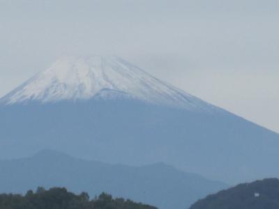 富士山初冠雪