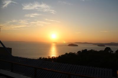 2013年長月　　夕日を眺めながら湯浴みが出来るという西浦温泉【天空海遊の宿　末広】へ