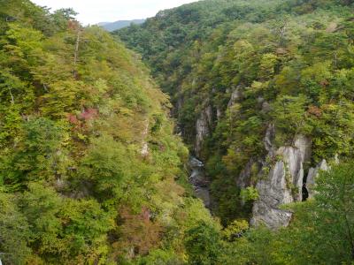 鳴子峡紅葉狩りと寄り道