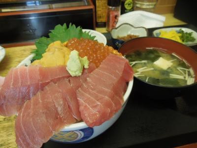 千葉へおいしい魚を求めて　成田の江戸ッ子寿司を食べ、銚子の浜めしで三色丼をいただくの巻