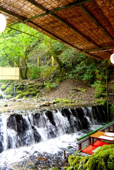 京都で川床ってみた