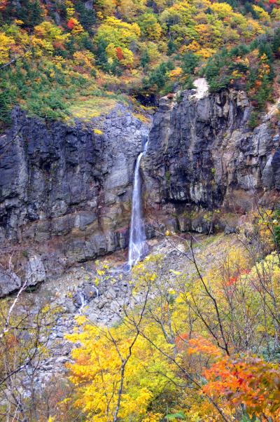 ◆紅葉の磐梯沼尻・絶景白糸の滝＆天然秘湯