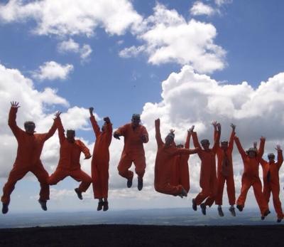 中米六カ国縦断の旅25♪ボルケーノハイキングとボルケーノボーディング