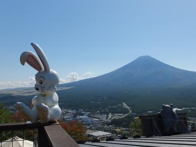 今回の秋旅は、いろんなトコから富士山を見る☆山梨版＠河口湖～カチカチ山＠