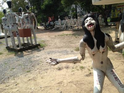 [Note for ur View] Land of Hell in Wat Phai Rong Wua @Supunburi