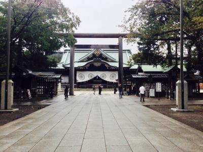 靖国神社参拝