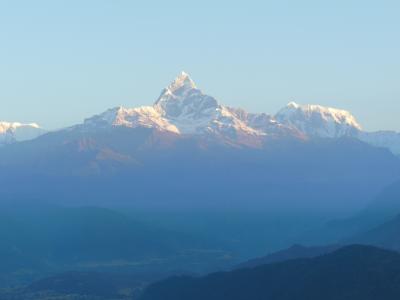 毎日ヒマラヤが見られた