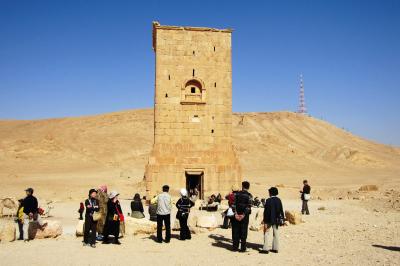 2011冬、シリア等・中東旅行記(12/54)：パルミラ、墓の谷、エラベルの墓