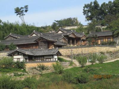 慶州の良洞村・２・世界遺産・両班邸宅・庶民の家