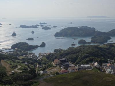 長崎旅行、２日目−３，石岳展望台と夕食