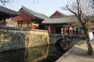 2011春、韓国旅行記23(8/32)：順天市、松広寺、薬師殿、羽化閣