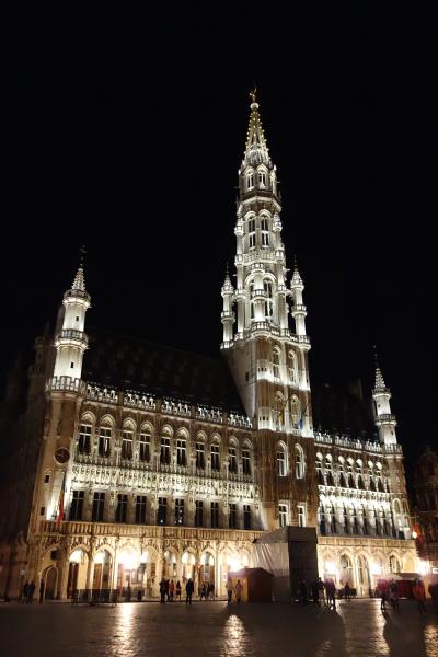 ５月なのに極寒！異常気象の欧州１７日間の旅⑬：　ブリュッセル（１）　テンションMAX!　グランプラスの見える部屋♪　とホテル締め出し事件？