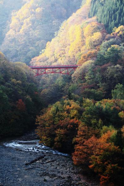 信州・高山（山田）温泉郷、紅葉の「松川渓谷」第二弾！！