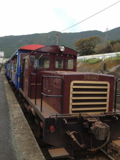 熊本の旅【２】～紅葉にはまだ早かった。南阿蘇鉄道のトロッコゆうすげに乗るのだ～